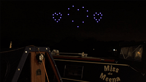 Read more about the article Mercia Marina chooses drone light show over fireworks